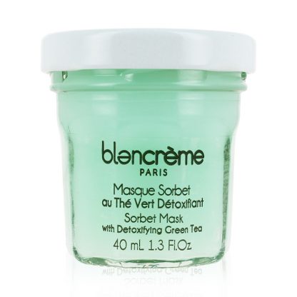 Masque visage au Thé vert 40mL : Soin visage en texture sorbet frais - fabriqué en France