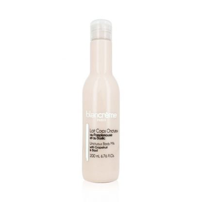 Lait corps onctueux au Pamplemousse & au Basilic 200mL : Hydratation légère du corps - fabriqué en France