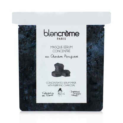 Masque visage tissu au Charbon