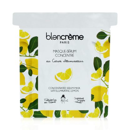 Masque visage tissu au Citron