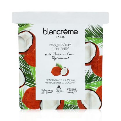 Masque visage tissu à la Noix de coco