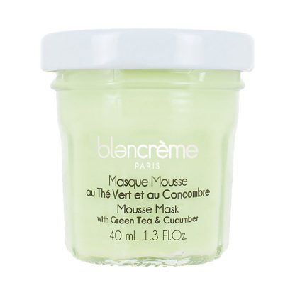 Masque visage mousse - Thé vert & Concombre - 40ml