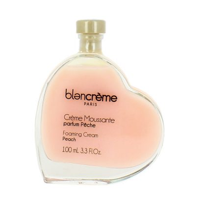 Crème moussante cœur parfum pêche 100ml