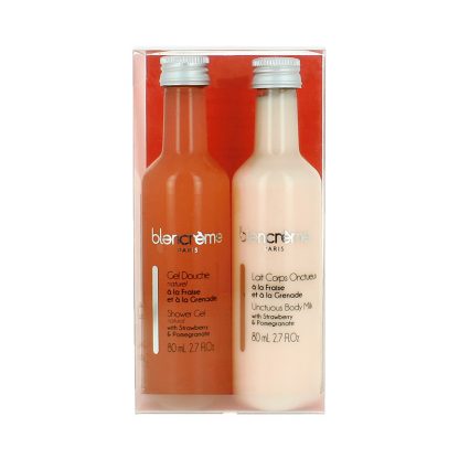 Duo Gel douche & Lait corps Fraise & grenade