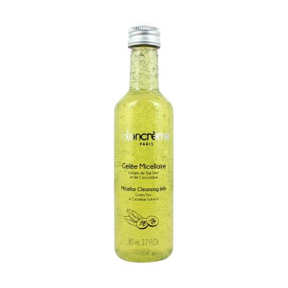 Gelée démaquillante micellaire - Thé vert et concombre - 80ml