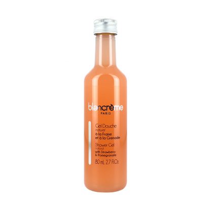 Gel douche naturel - Fraise et grenade - 80ml