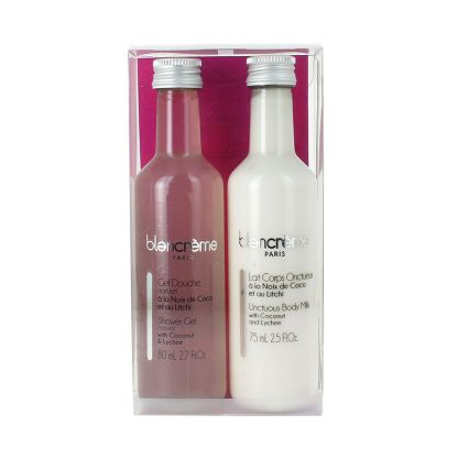 Blancrème - Duo Gel douche & Lait corps Coco & litchi