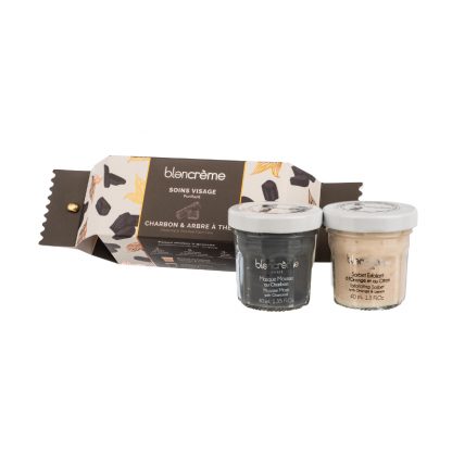 Cracker – Duo soins visage – Charbon & arbre à thé