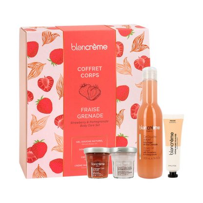 Coffret corps douceurs de Noël fraise